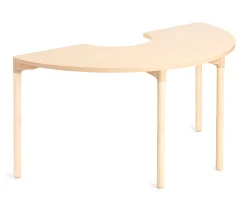 Half Circle Classroom Table