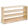 Open Back Shelf 4' x 28", Two Shelves