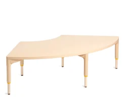 Quarter Circle Classroom Table