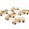 Set of Five Small Trucks