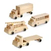 Set of Four Big Trucks