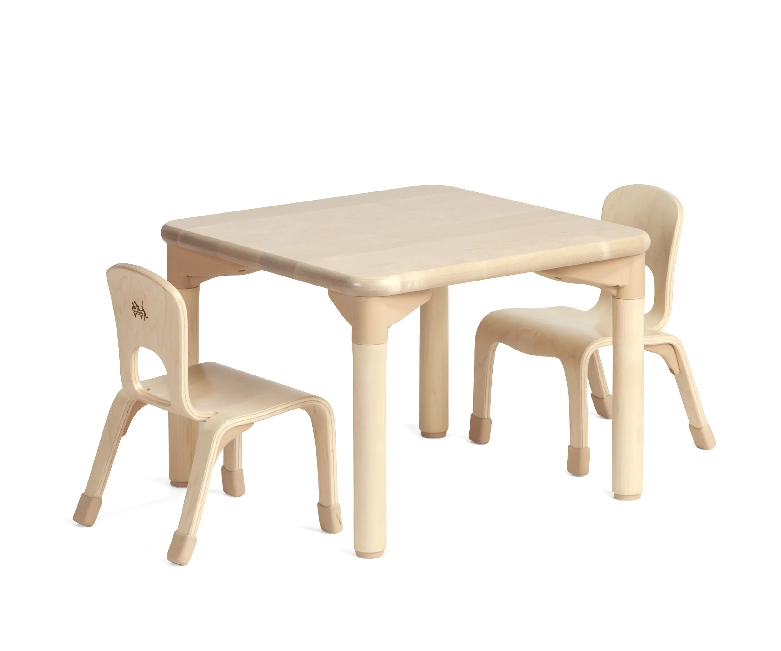 Square Woodcrest Table with Chairs