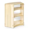 Translucent Back Inside Sweep Shelf 32"