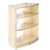 Translucent Back Sweep Shelf 32"